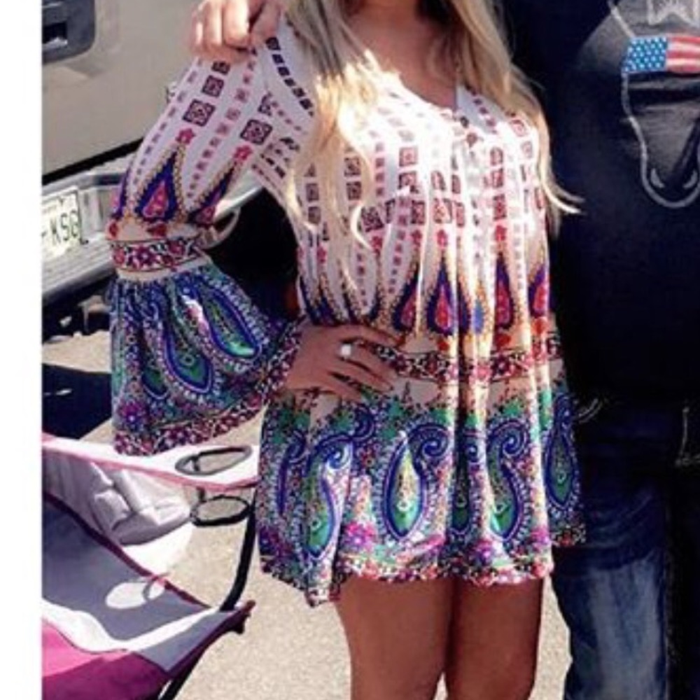 Flying tomatoe dress